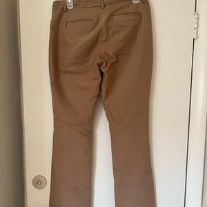 Tan express columnist trousers